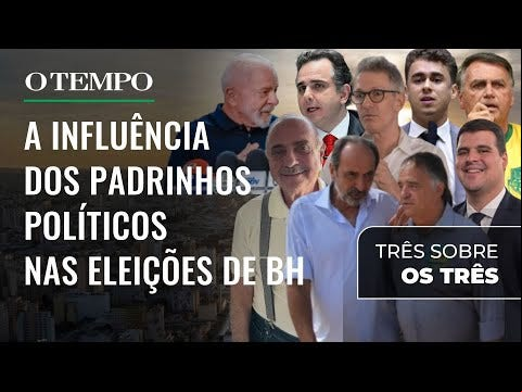 Os jornalistas Guilherme Ibraim, Marina Schettini e Fransciny Ferreira discutem as presenças e ausências de padrinhos políticos na campanha de Belo Horizonte e o poder da máquina nas eleições deste ano. A pergunta é se ela perdeu a capacidade de mobilizar o eleitorado por causa das redes sociais. Será?