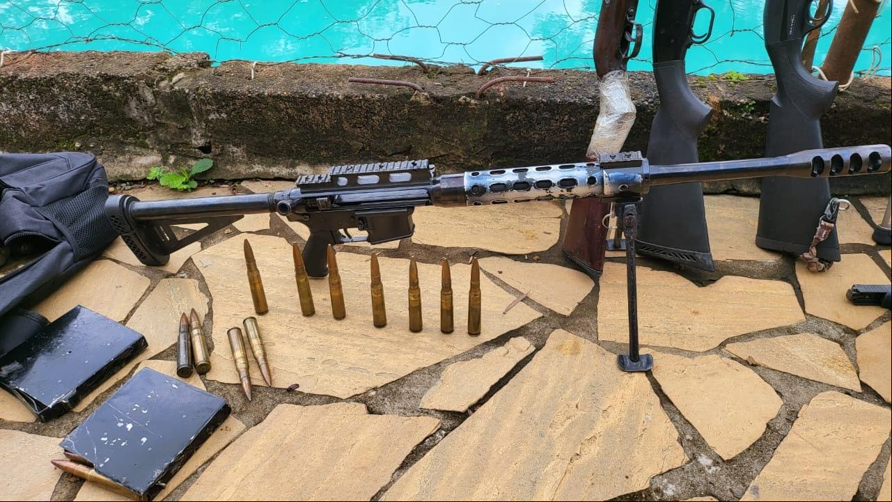 Arma 50 é utilizada pelas forças armadas Polícia Federal indiciou policiais por operação em Varginha