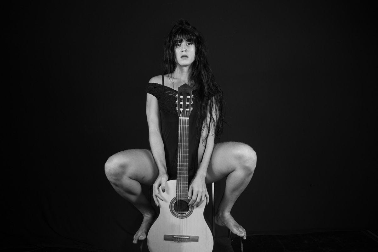 A cantora baiana Coral