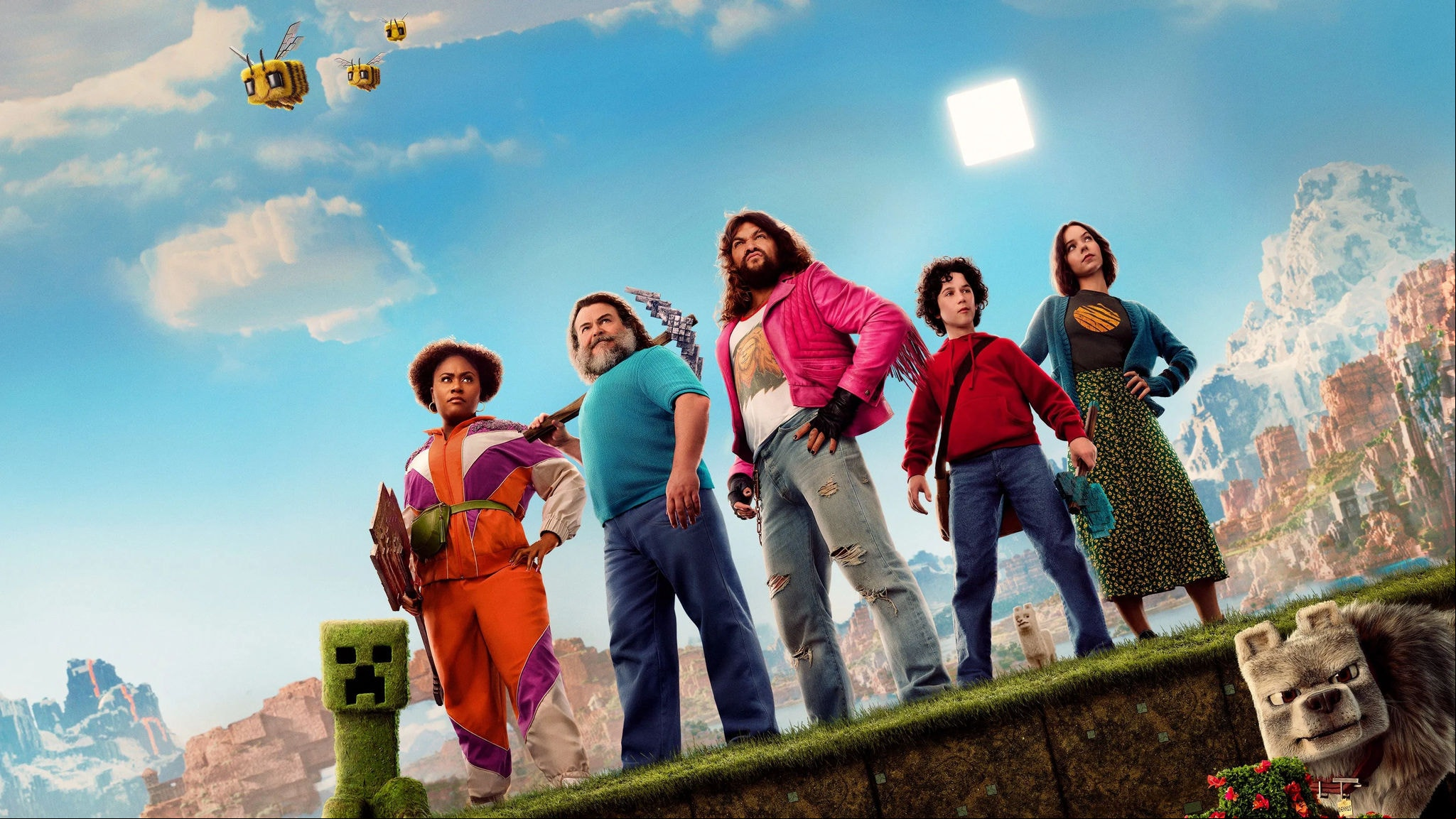 Foto Um Filme Minecraft Poster de divulgação "Um Filme Minecraft"