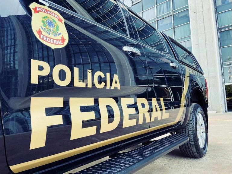 Imagem mostra viatura da Polícia Federal Imagem ilustrativa de viatura da PF
