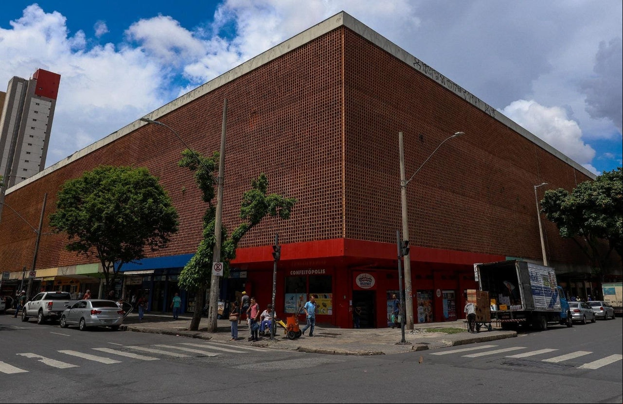 Mercado Novo 60 anos Fachada do Mercado Novo