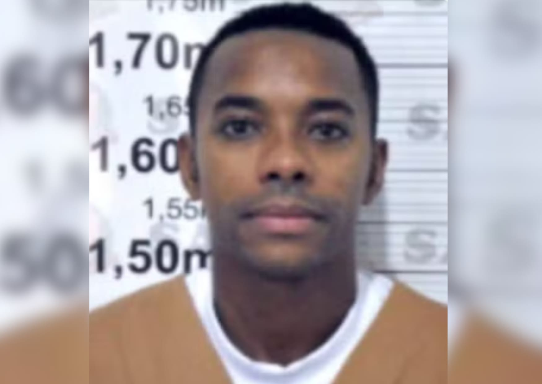Robinho está detido na penitenciária de Tremembé