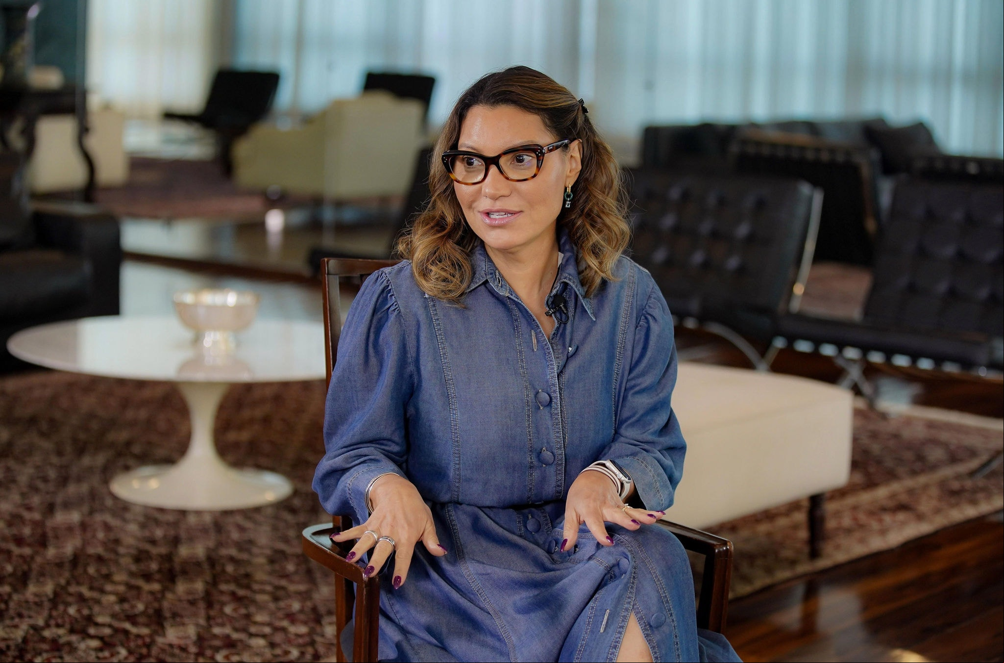 Primeira-dama Janja Lula da Silva organiza evento paralelo ao G20 que deve reunir artistas brasileiros