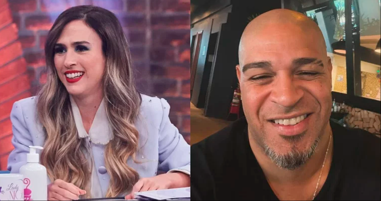 Tatá Werneck e Adriano Imperador