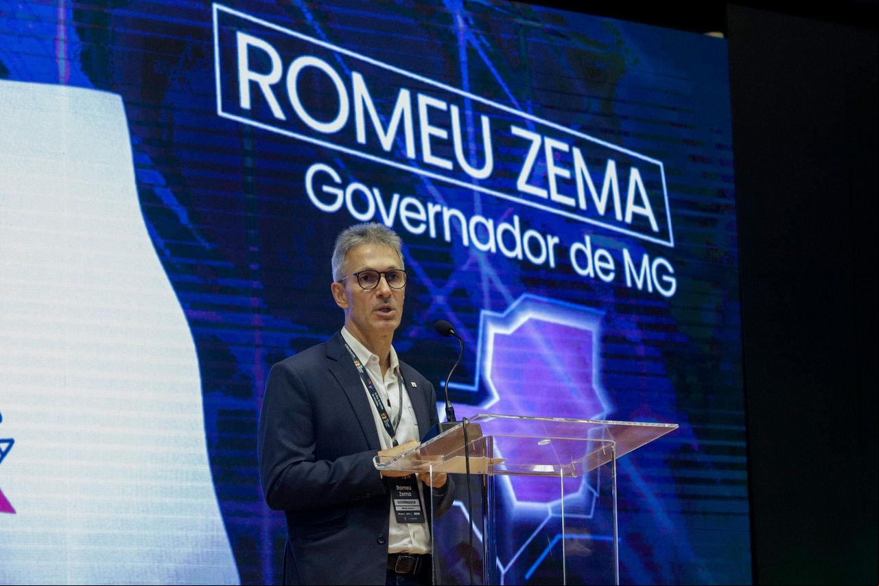 Romeu Zema no Cosud Romeu Zema é um dos governadores do Cosud
