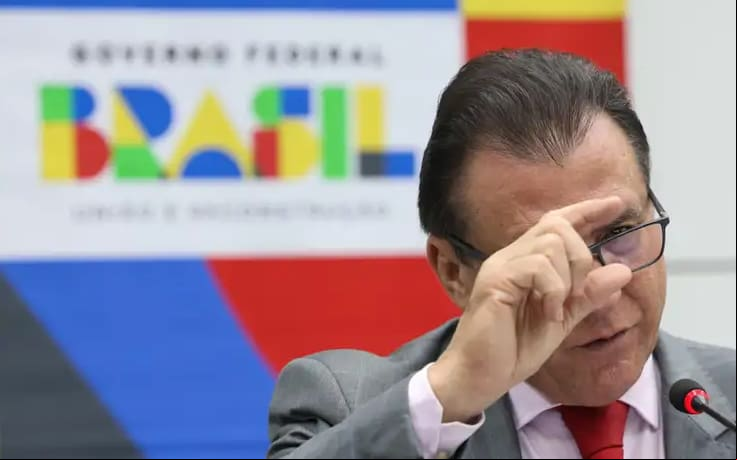 O ministro do Trabalho e Emprego (MTE), Luiz Marinho, durante coletiva O ministro do Trabalho e Emprego (MTE), Luiz Marinho, durante coletiva