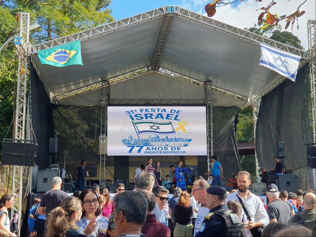 Aconteceu neste domingo (25 de maio) a 31ª Festa de Israel em Belo Horizonte
