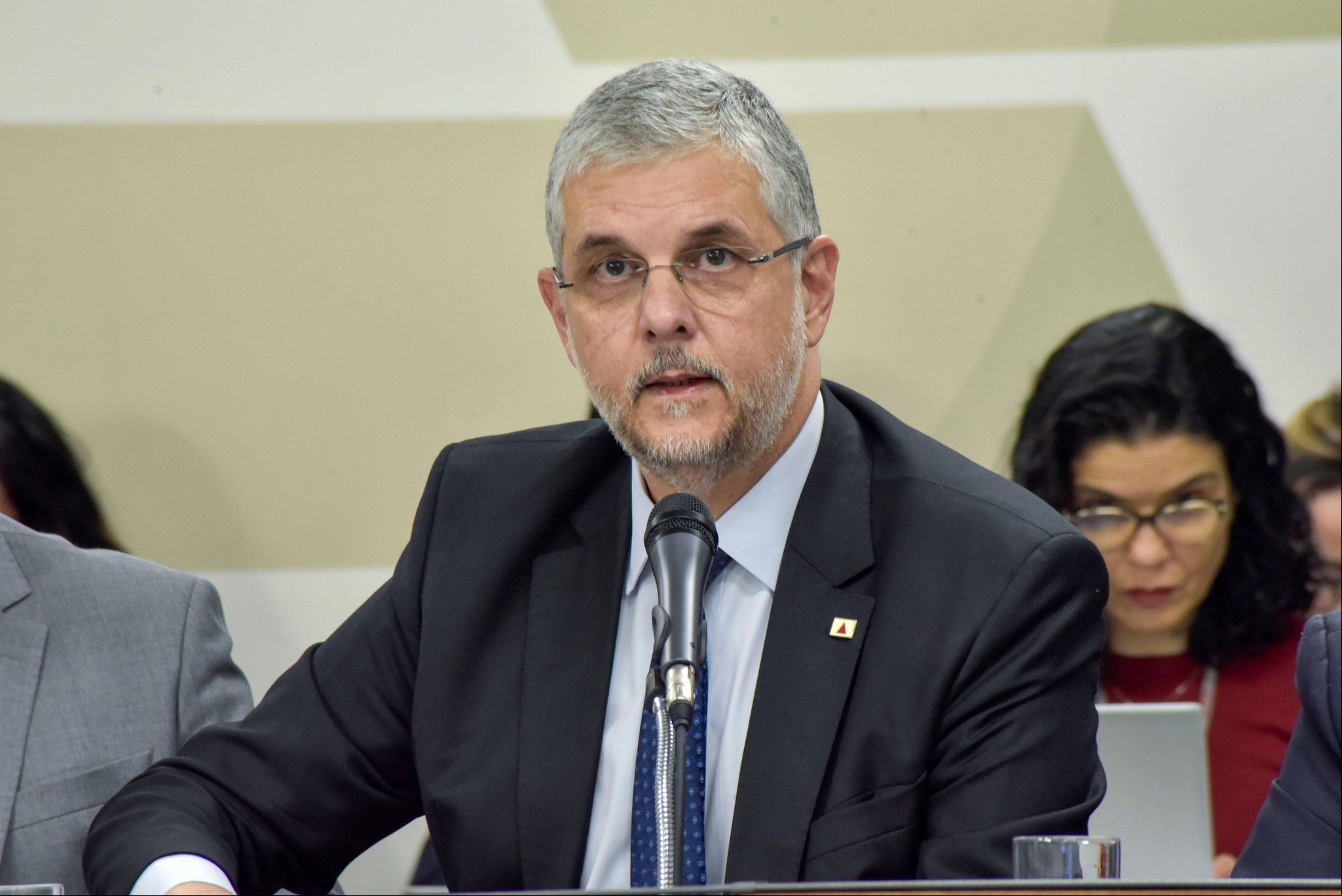 O secretário de Fazenda, Gustavo Barbosa