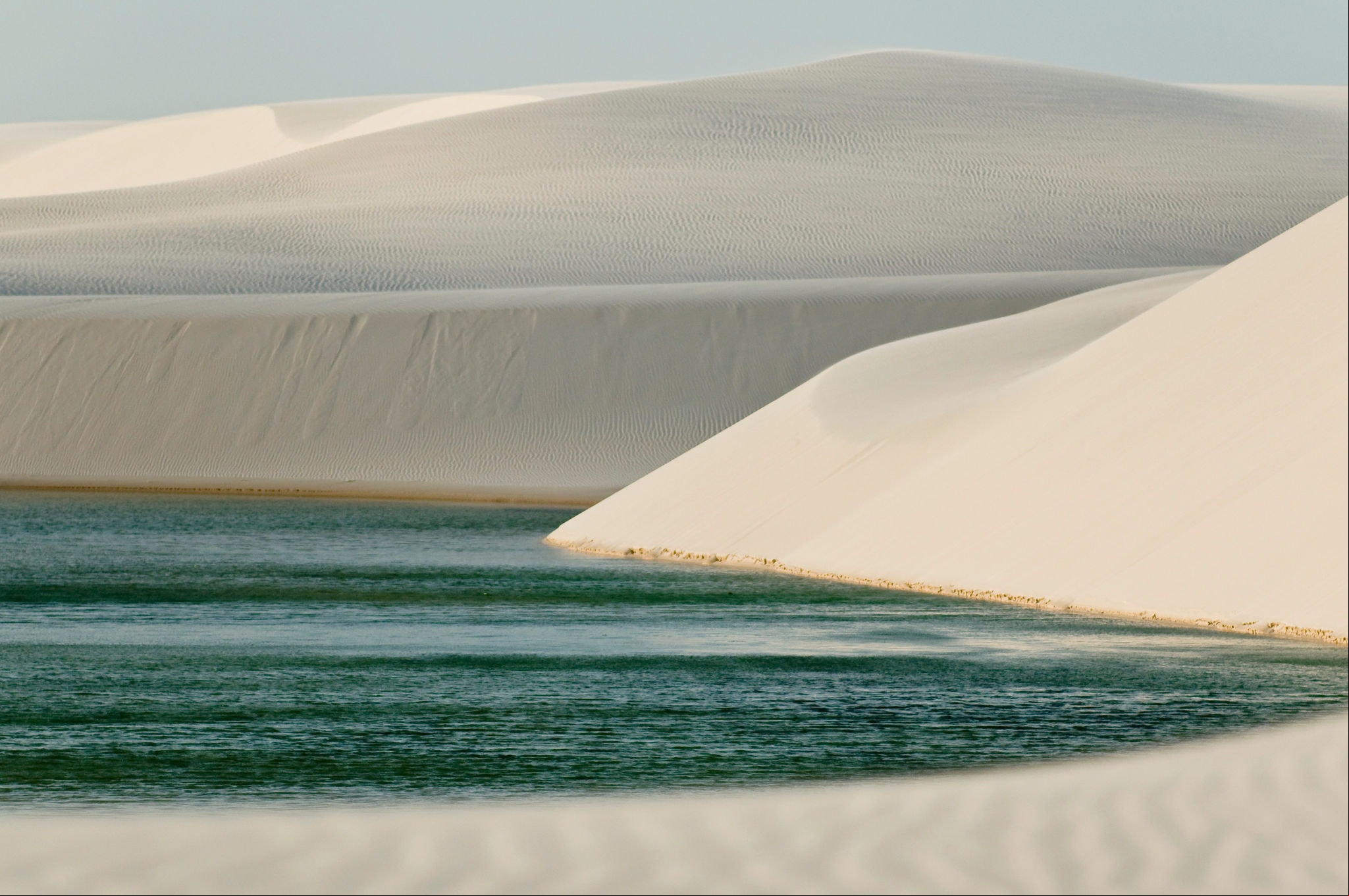 Lagoa Azul nos Lençóis Maranhenses