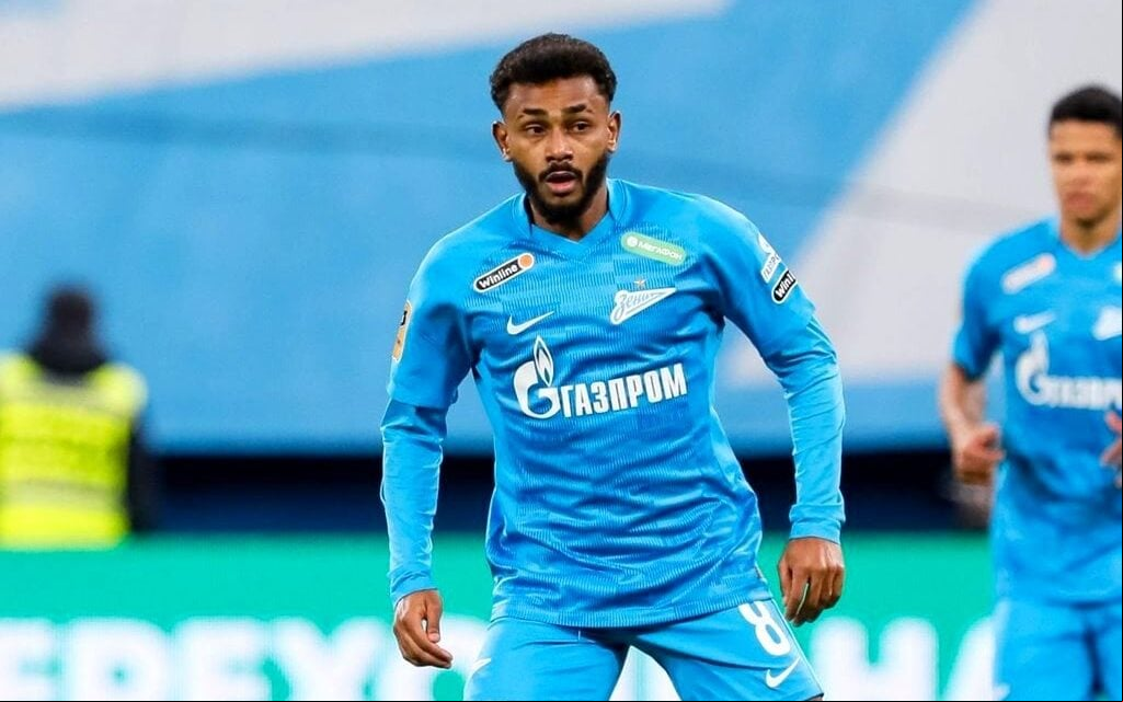 Wendel em ação pelo Zenit, da Rússia (Foto: Divulgação)
