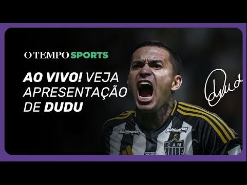 COLETIVA DE DUDU NO ATLÉTICO
