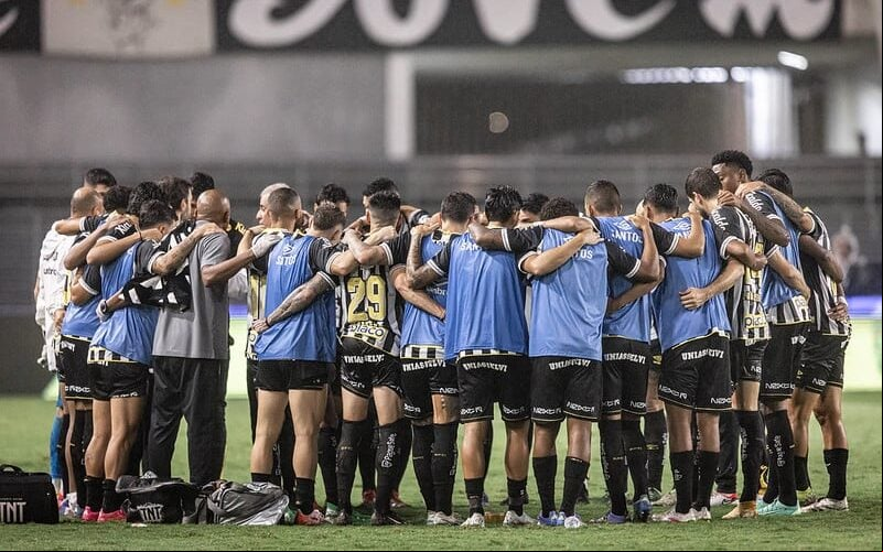 O Santos finaliza a preparação para o duelo contra o Vitória, em Salvador. (Foto: Raul Baretta/ Santos FC)