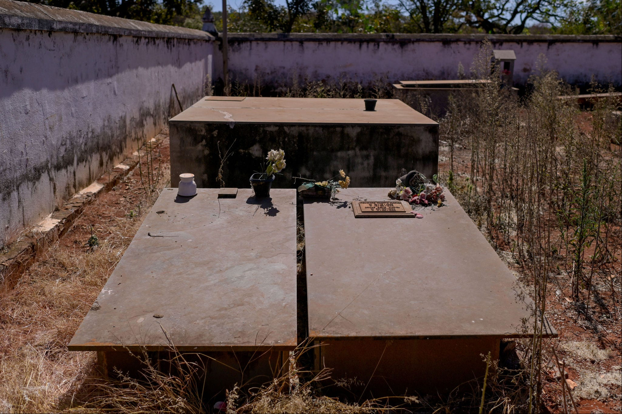 Cemitério de Angueretá, em Minas Gerais