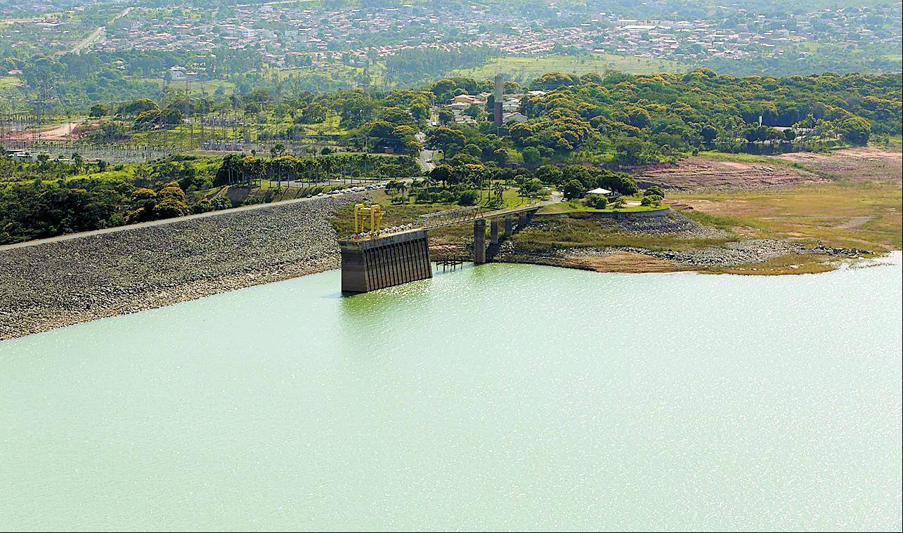 Usina hidrelétrica de Três Marias, no rio São Francisco Usina hidrelétrica de Três Marias, no rio São Francisco