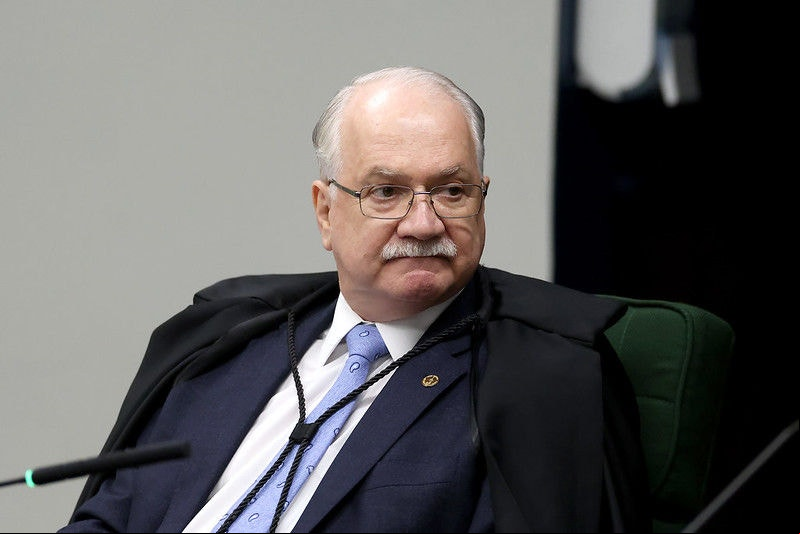 O ministro Edson Fachin O vice-presidente do STF, ministro Edson Fachin