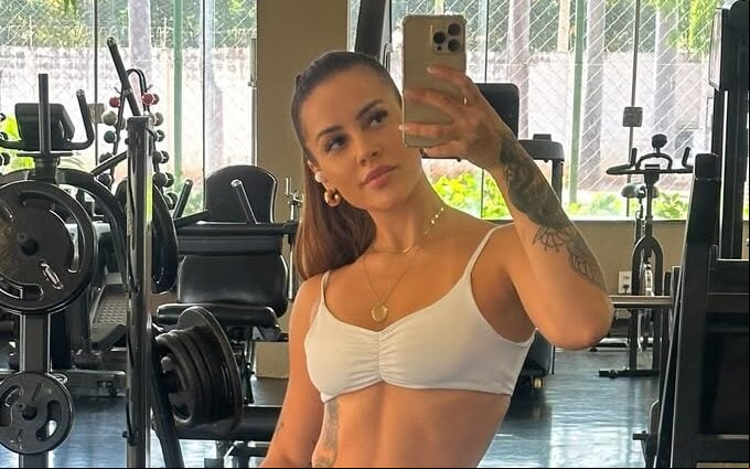 Maiara Quiderolly, mãe de um dos filhos de Jô é influenciadora (Foto: Divulgação)