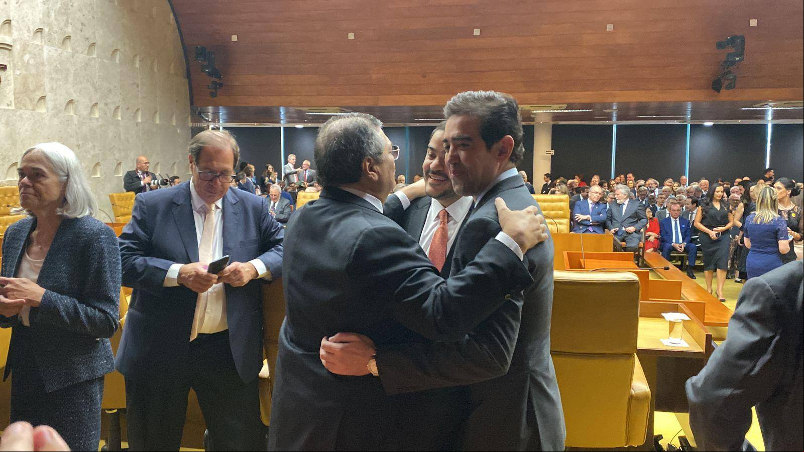 Os ministros Flávio Dino (Justiça e Segurança Pública), Jorge Messias (AGU) e Bruno Dantas (TCU), cotados para o STF Os ministros Flávio Dino (Justiça e Segurança Pública), Jorge Messias (AGU) e Bruno Dantas (TCU), cotados para o STF
