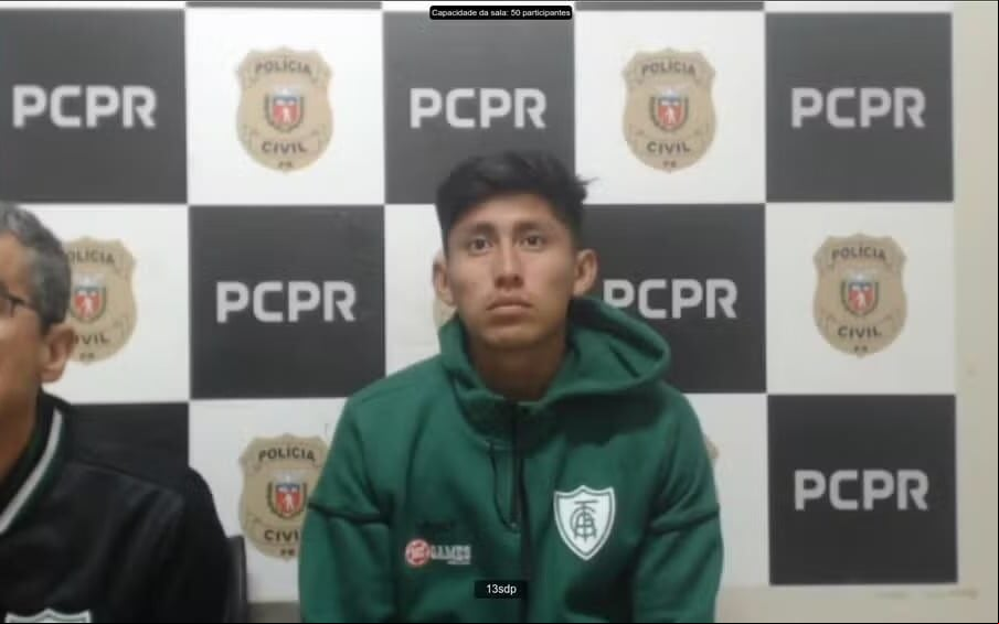 Miguelito foi detido pela PR após a partida da Série B, chegou a ser preso por injúria racial e foi liberado em seguida.