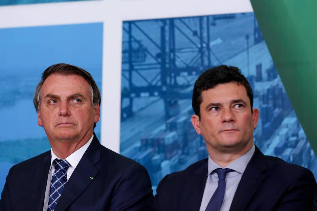 Jair Bolsonaro e Sergio Moro