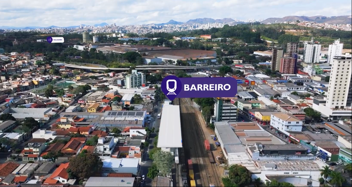 Estação Barreiro Metrô Linha 2 do metrô de BH terá sete estações e vai levar o serviço para a região do Barreiro