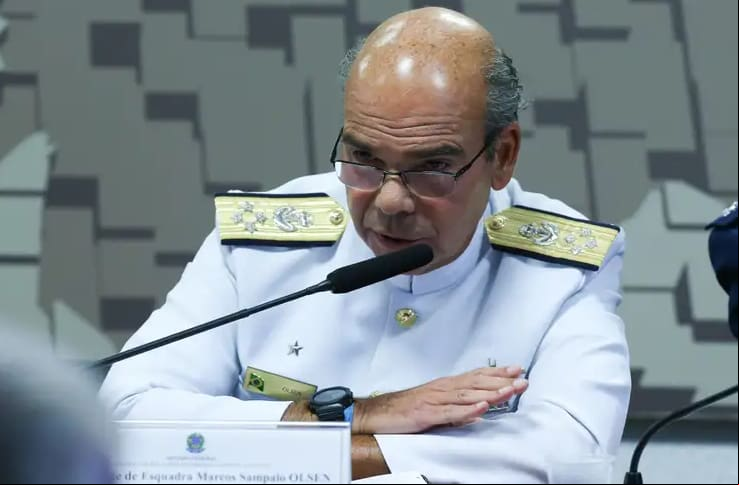 Nesta quinta-feira, o comandante da Marinha solicitou para não depor ao STF como testemunha
