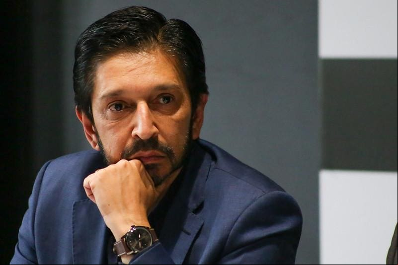 O prefeito de São Paulo, Ricardo Nunes (MDB), não gostou de Lula pedir votos para o seu adversário político de Guilherme Boulos (Psol)