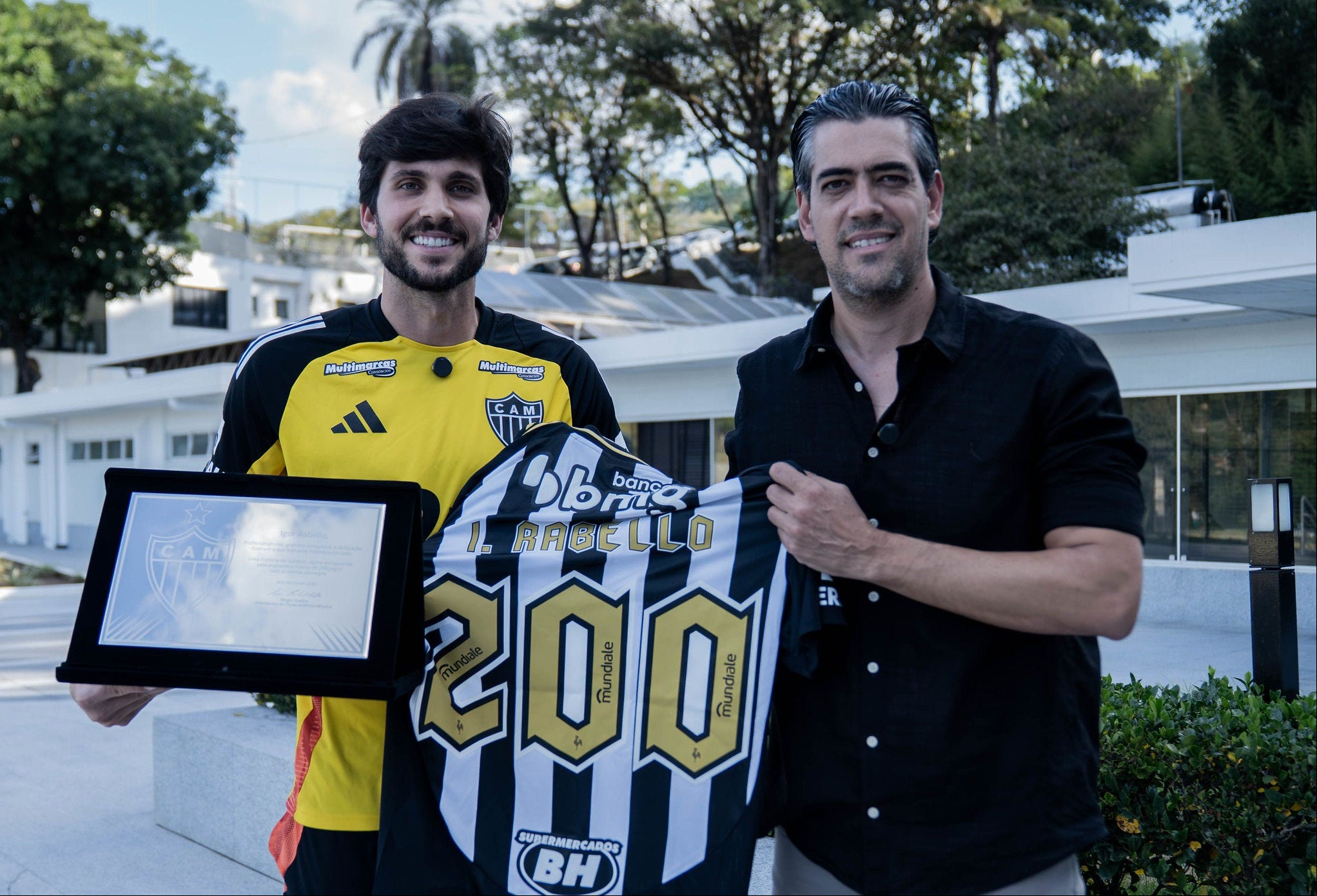 Rabello foi contratado pelo Atlético em 2019