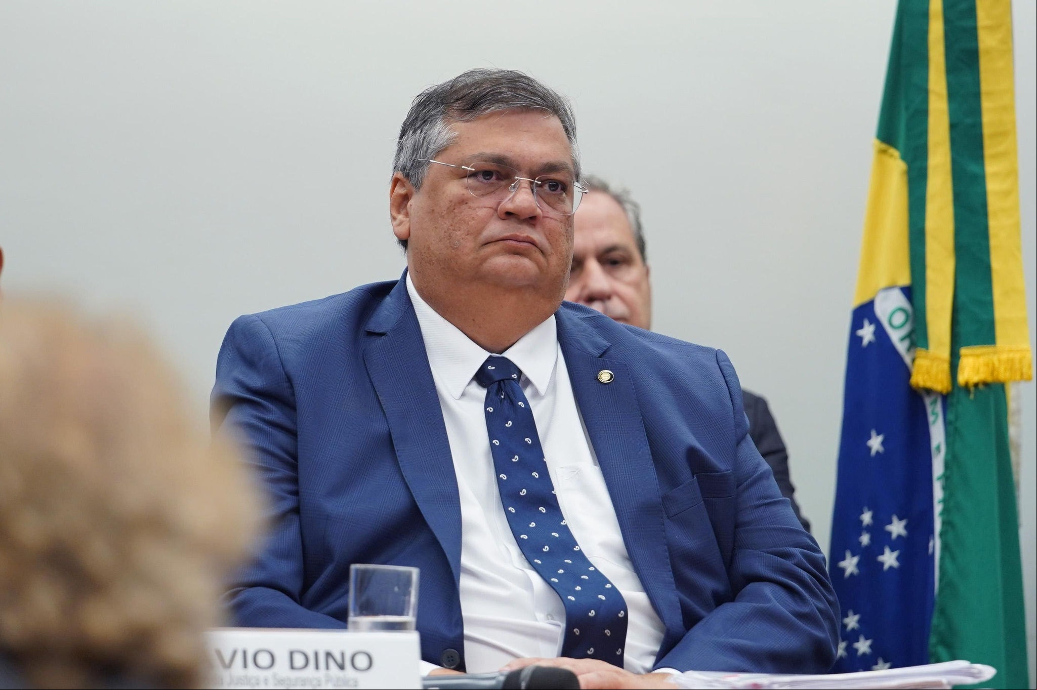 Ministro da Justiça e Segurança Pública do Brasil, Flávio Dino, em sessão na Câmara dos Deputados Ministro da Justiça e Segurança Pública do Brasil, Flávio Dino, em sessão na Câmara dos Deputados
